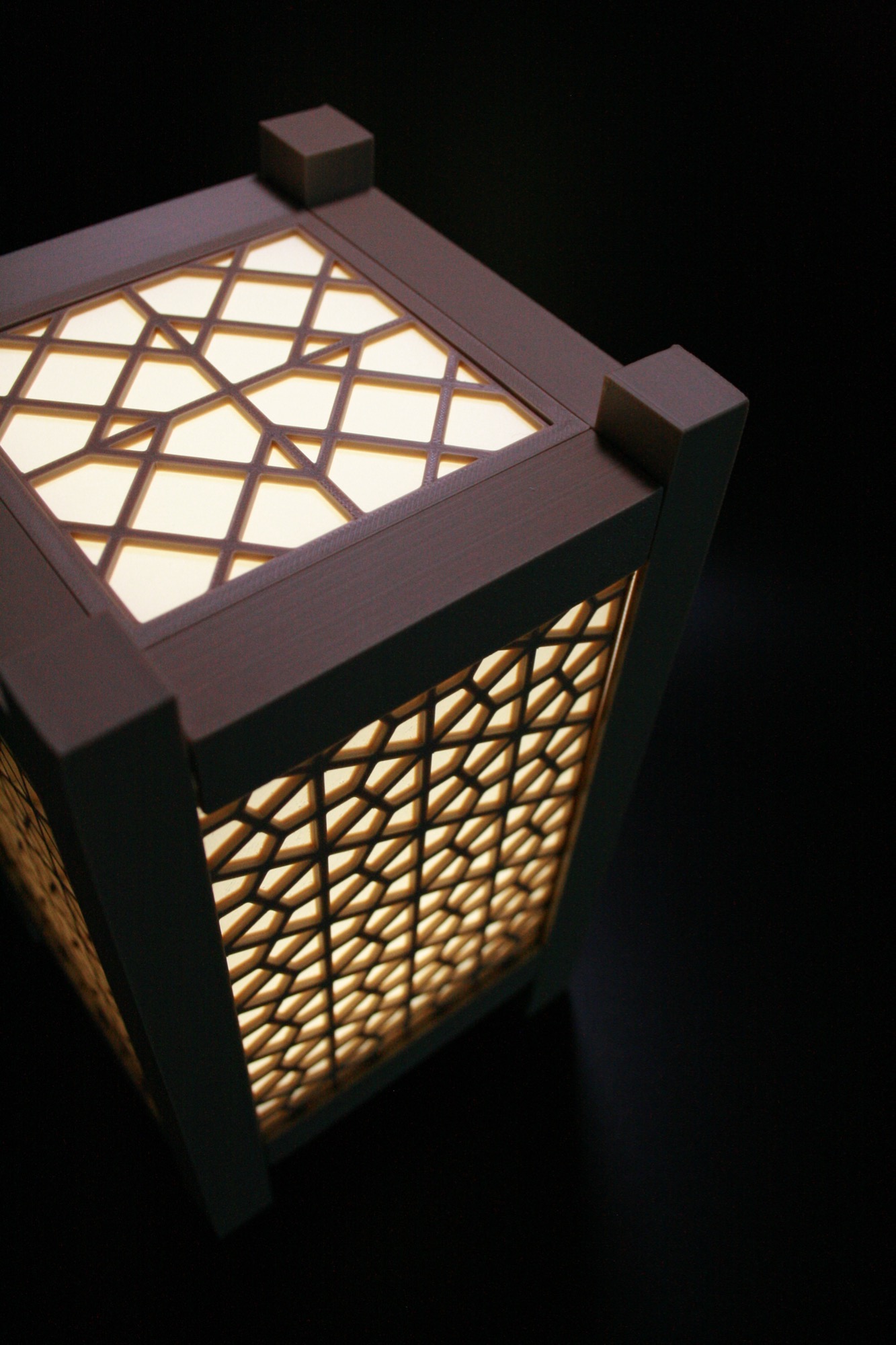 Лампа 'Мрамор и золото' 8